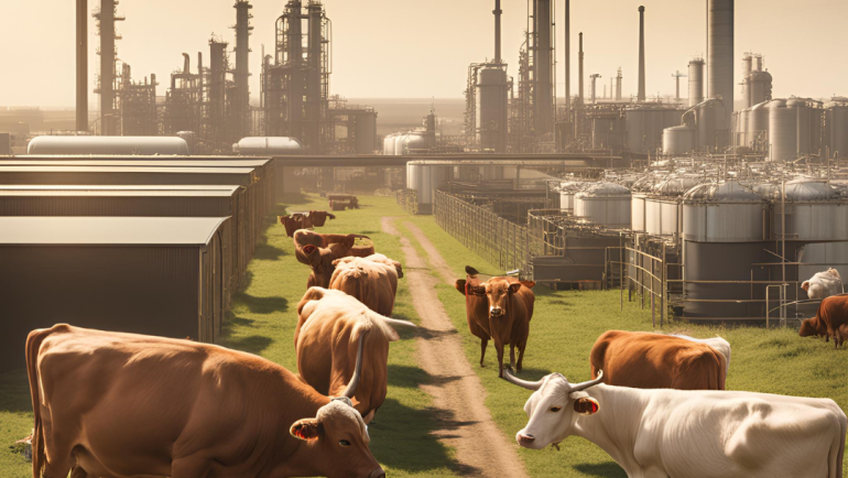 13/05/2024. euronews: Cada vez que culpan a las vacas por el cambio climático, los ejecutivos petroleros se ríen